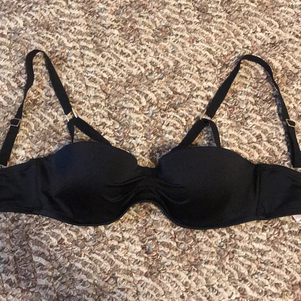 Victoria’s Secret Black Push Up Swim Top